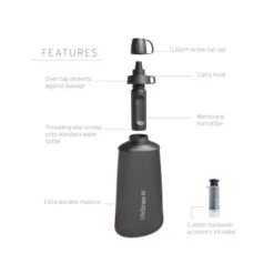 LifeStraw - Peak Squeeze Flaske 1L -Nordis Camping Butik LifeStraw Peak Squeeze Flaske 650ml 07.w610.h610.fill