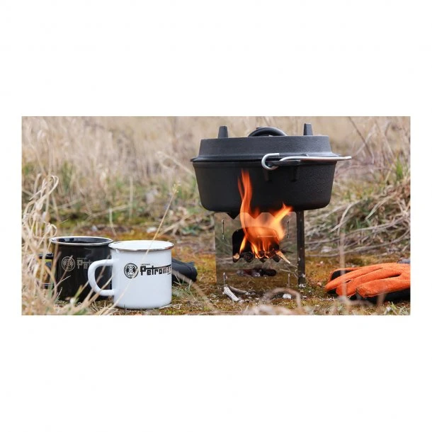 Petromax - Dutch Oven Ft4.5 Støbejernsgryde Med Flad Bund (4L) 4 Petromax - Dutch Oven Ft4.5 Støbejernsgryde Med Flad Bund (4L) - Billede 4