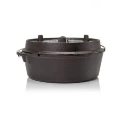 Petromax - Dutch Oven Ft6 Fladbundet Støbejernsgryde 6,1L