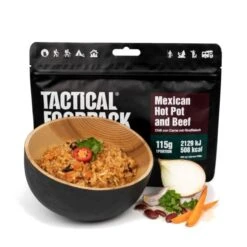 Tactical Foodpack - Mexicansk Gryderet Med Oksekød 508 Kcal