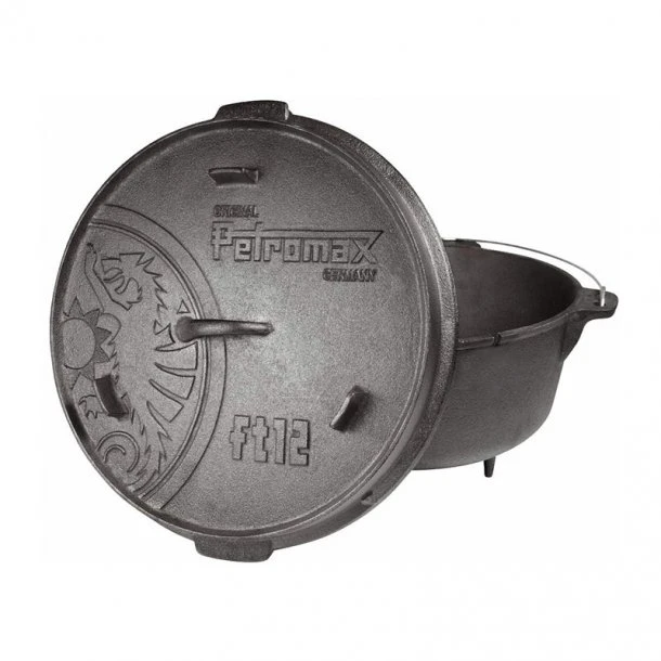 Petromax - Dutch Oven Ft12 Støbejernsgryde (11,5L) 1 Petromax - Dutch Oven Ft12 Støbejernsgryde (11,5L)