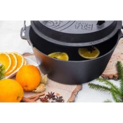 Petromax - Dutch Oven Ft18 Støbejernsgryde (17,3L) -Nordis Camping Butik petromax dutch oven ft3 ft6 ft9 ft12 ft18 08.w610.h610.fill 3
