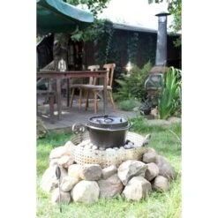 Petromax - Dutch Oven Ft6 Støbejernsgryde (6,1L) -Nordis Camping Butik petromax dutch oven ft3 ft6 ft9 ft12 ft18 10.w610.h610.fill 3