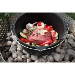 Petromax - Dutch Oven Ft18 Støbejernsgryde (17,3L) -Nordis Camping Butik petromax dutch oven ft3 ft6 ft9 ft12 ft18 13.w610.h610.fill 3