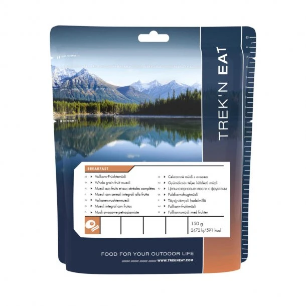 Trek'n Eat - Fuldkorns Müsli Med Frugt (591 Kcal)