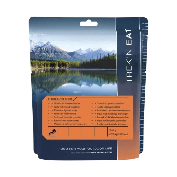 Trek'n Eat - Pasta Med Grøntsager 1020 Kcal 1 Trek'n Eat - Pasta Med Grøntsager 1020 Kcal