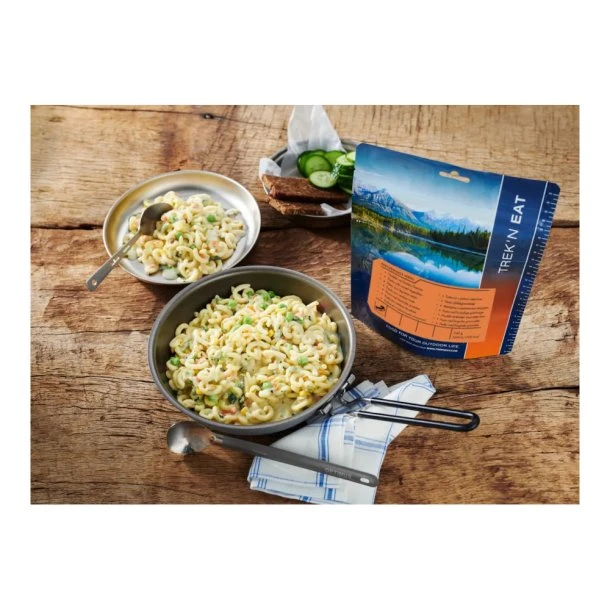 Trek'n Eat - Pasta Med Grøntsager 1020 Kcal 2 Trek'n Eat - Pasta Med Grøntsager 1020 Kcal - Billede 2