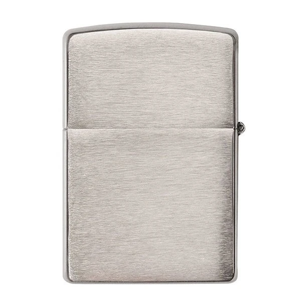 Zippo - Brushed Chrome Lighter 2 Zippo - Brushed Chrome Lighter - Billede 2